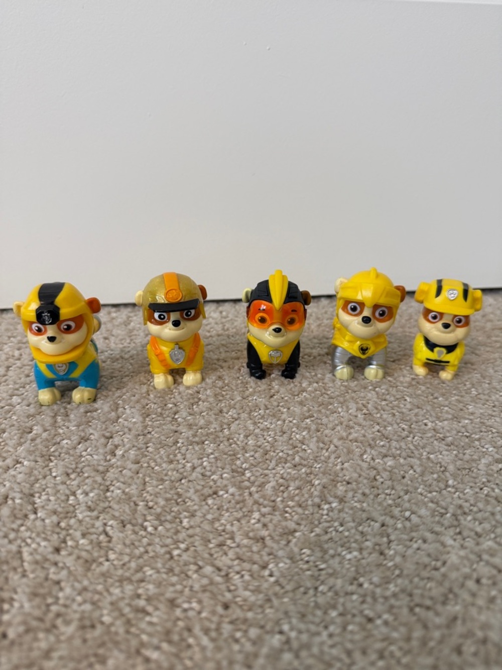 Paw Patrol Rubble Figures